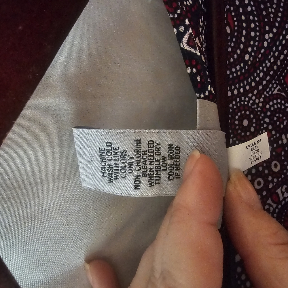 Paisley Patterned Open Front Cardigan - Picture 8 of 8